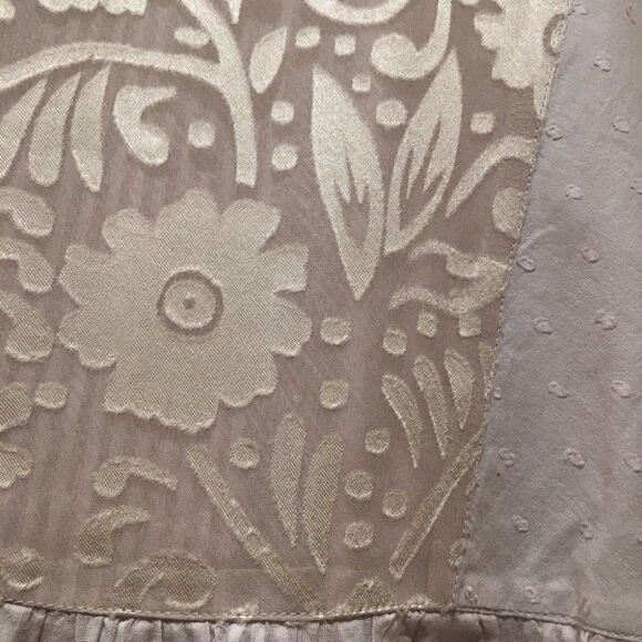 LOGO Lavish Floral Empire waist top Blush Pink 0XS - Picture 6 of 8